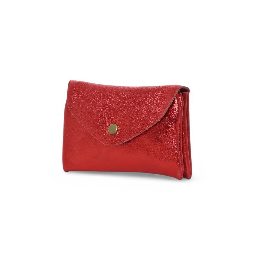 Portefeuille femme en cuir