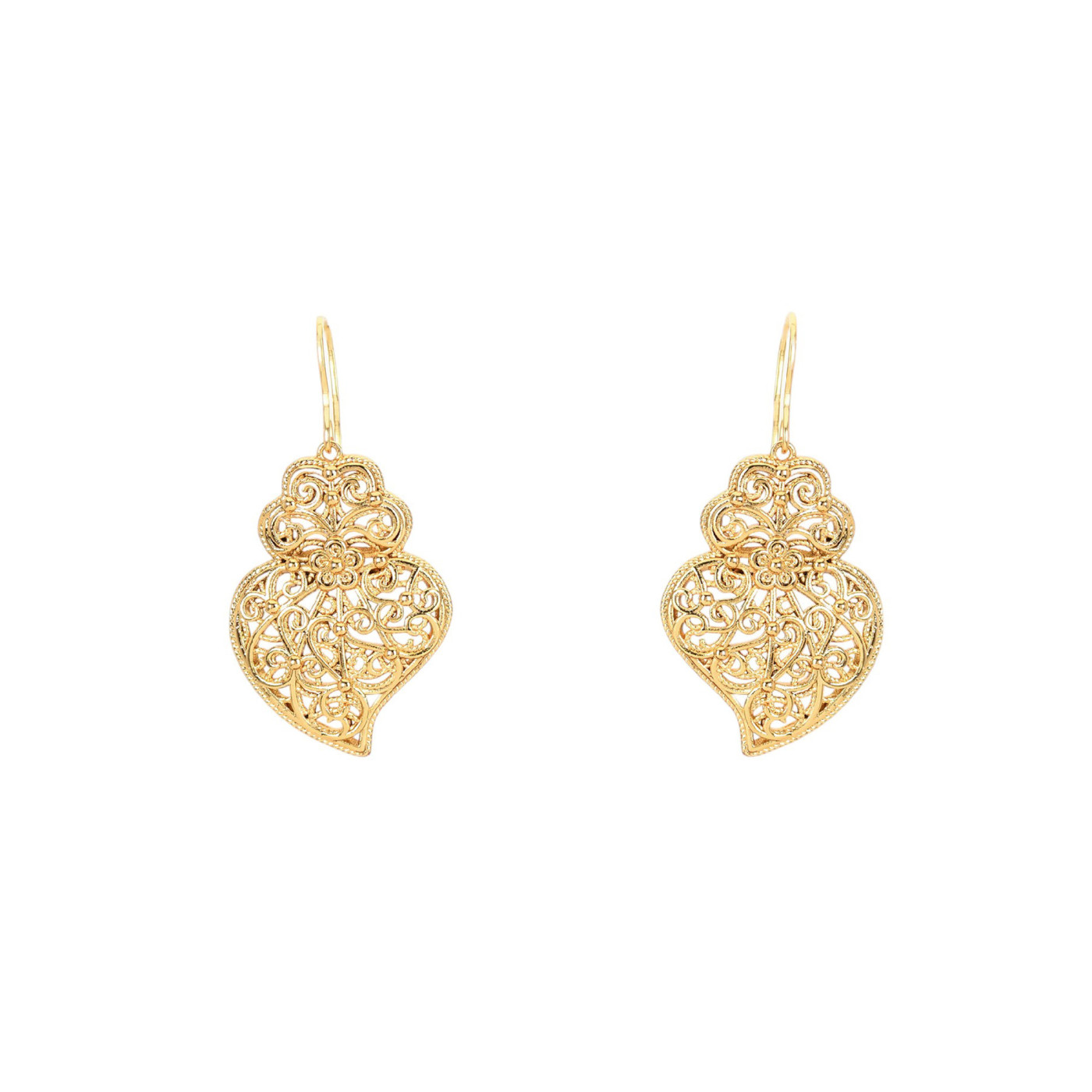 Boucles d’oreilles coração de viana traditionnelles GB