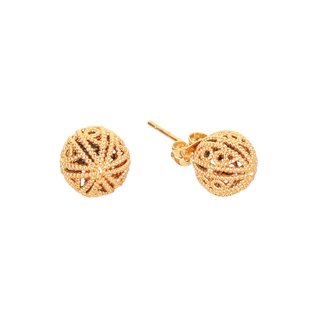 Semi precious earrings bolas de viana GB