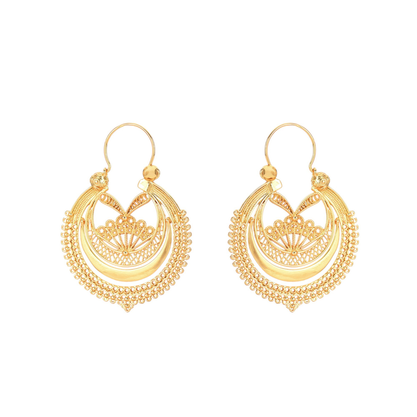 Boucles d\'oreilles semi précieuses GB