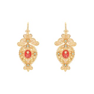 Boucles d'oreilles Encantos Portugal custode