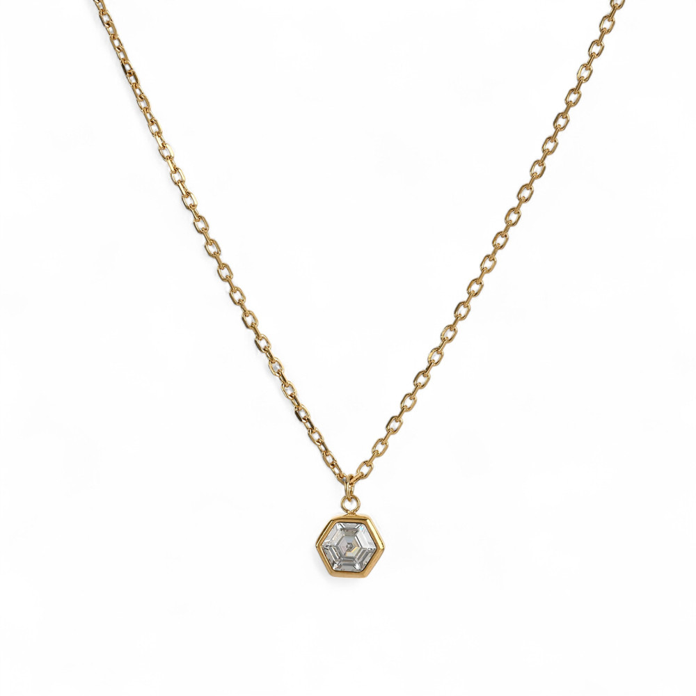 Colar Delicate com brilhante