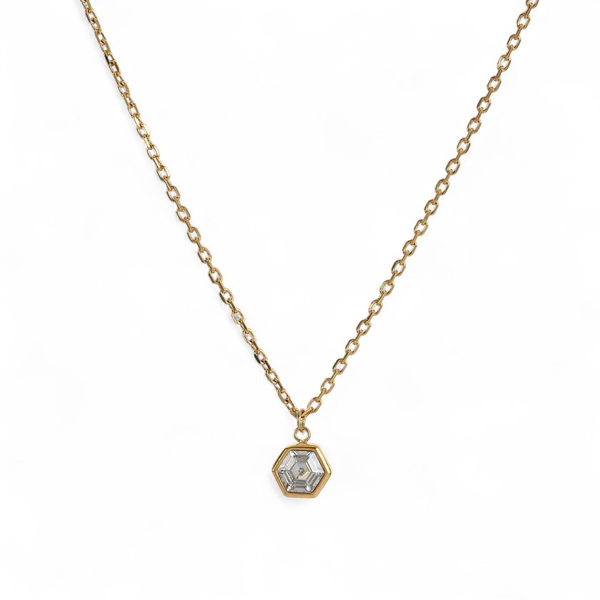Colar Delicate com brilhante