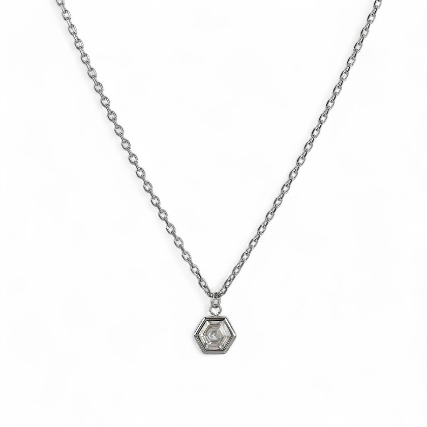 Colar Delicate com brilhante