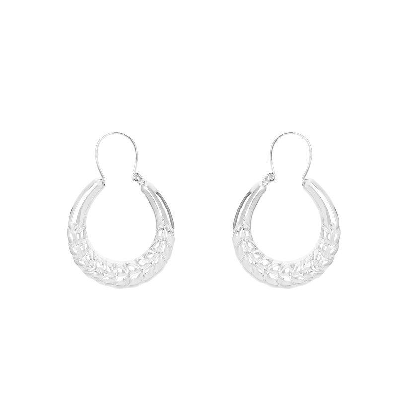 Support de rangement ovale en acier avec texture GB