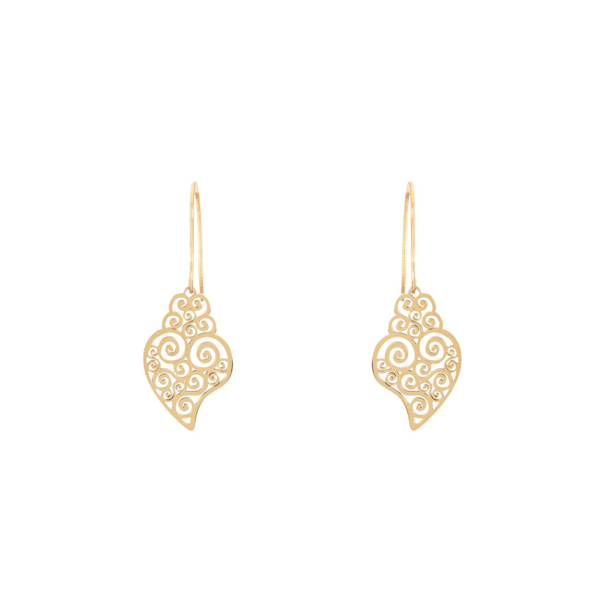 Coração de viana steel earrings GB