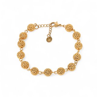 Bracelet semi précieuse avec des sphères de viana 8mm GB
