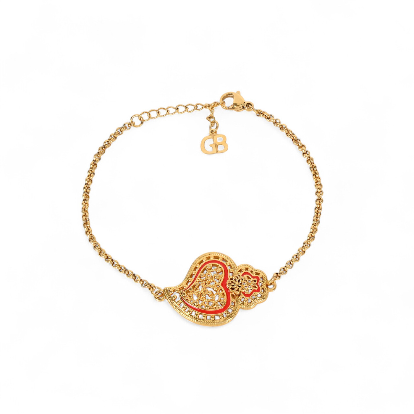 Pulseras Encantos con corazón