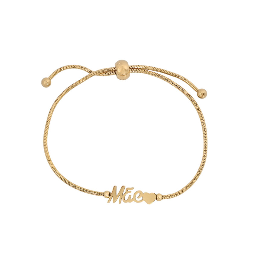 Pulsera ajustable simple mãe GB