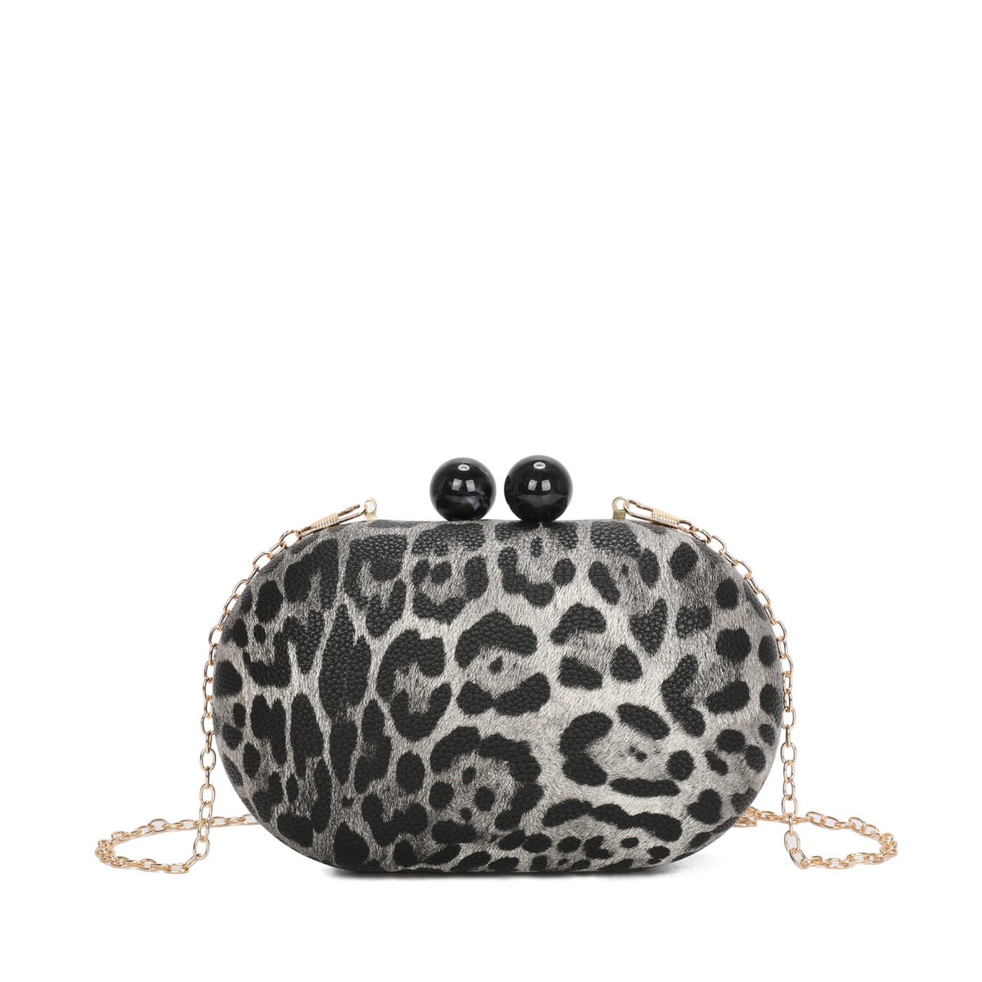 Women's clutch with tigress pattern