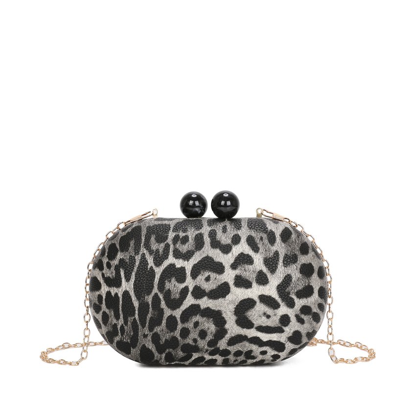 Pochette de señora con estampado de tigresa