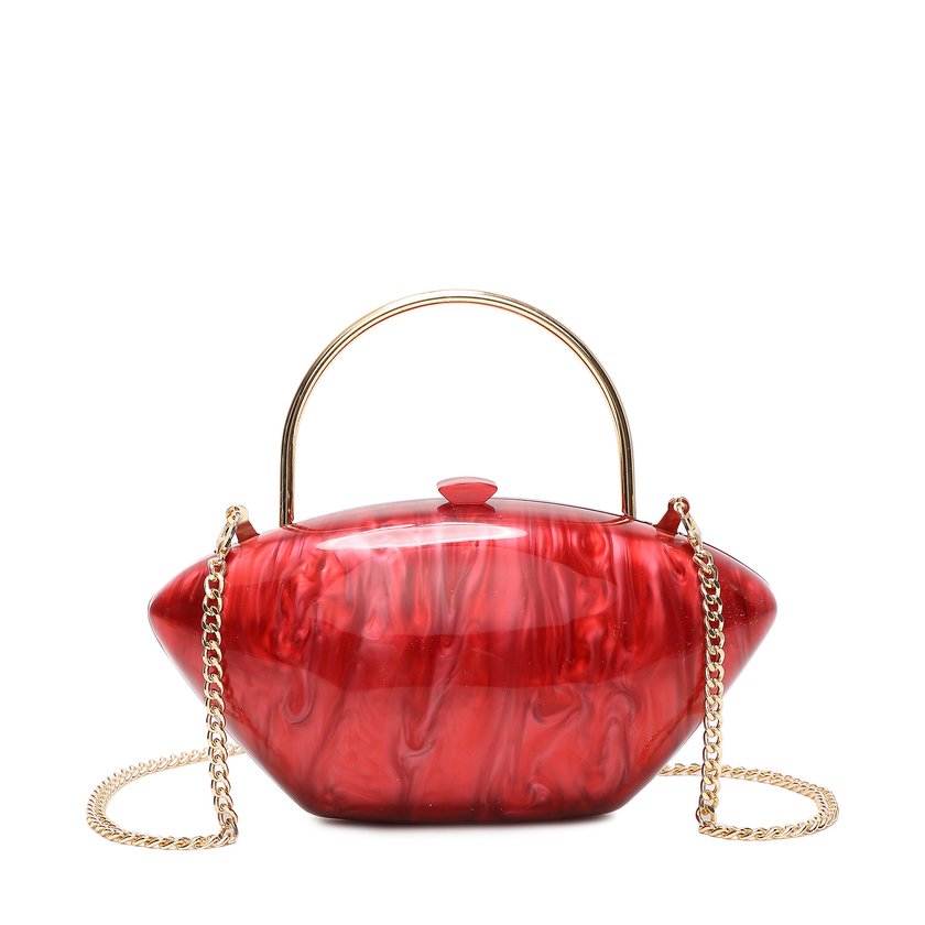 Pochette femme en acrylique