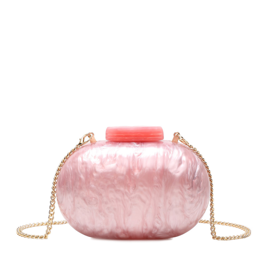 Pochette de señora en acrílico
