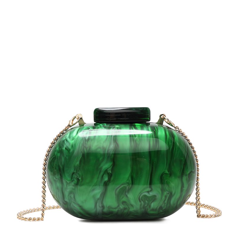 Pochette de señora en acrílico