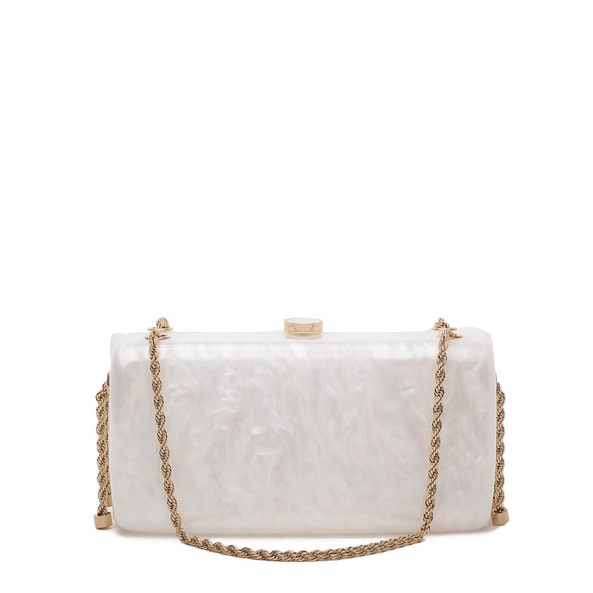 Pochette de senhora em acrílico