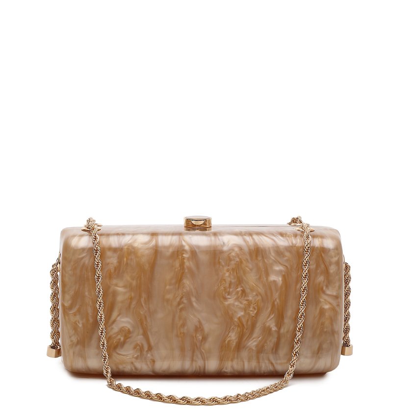 Acrylic women's clutch