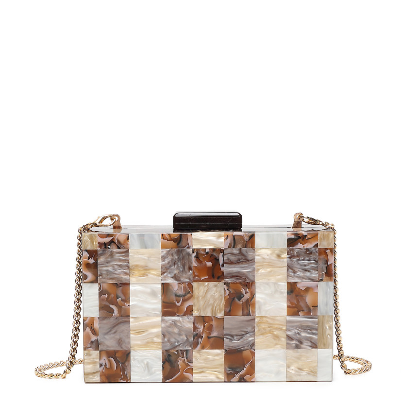Pochette da donna in acrilico