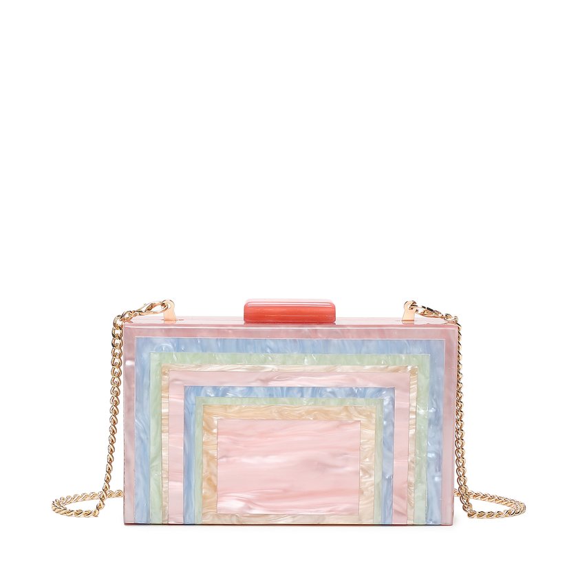 Pochette de señora en acrílico