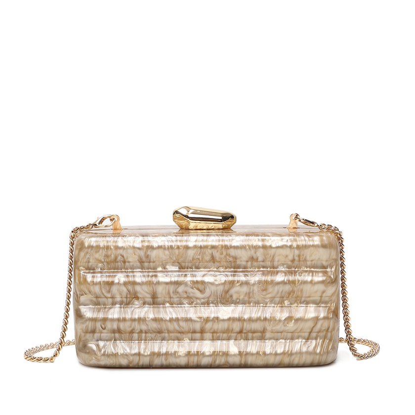 Acrylic women's clutch