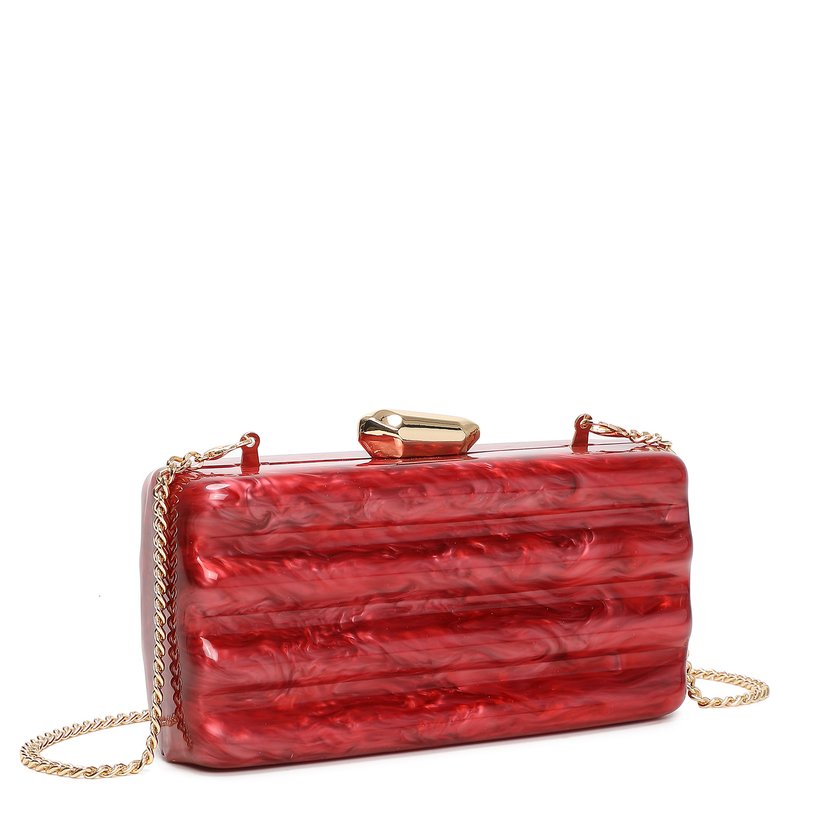 Pochette de señora en acrílico