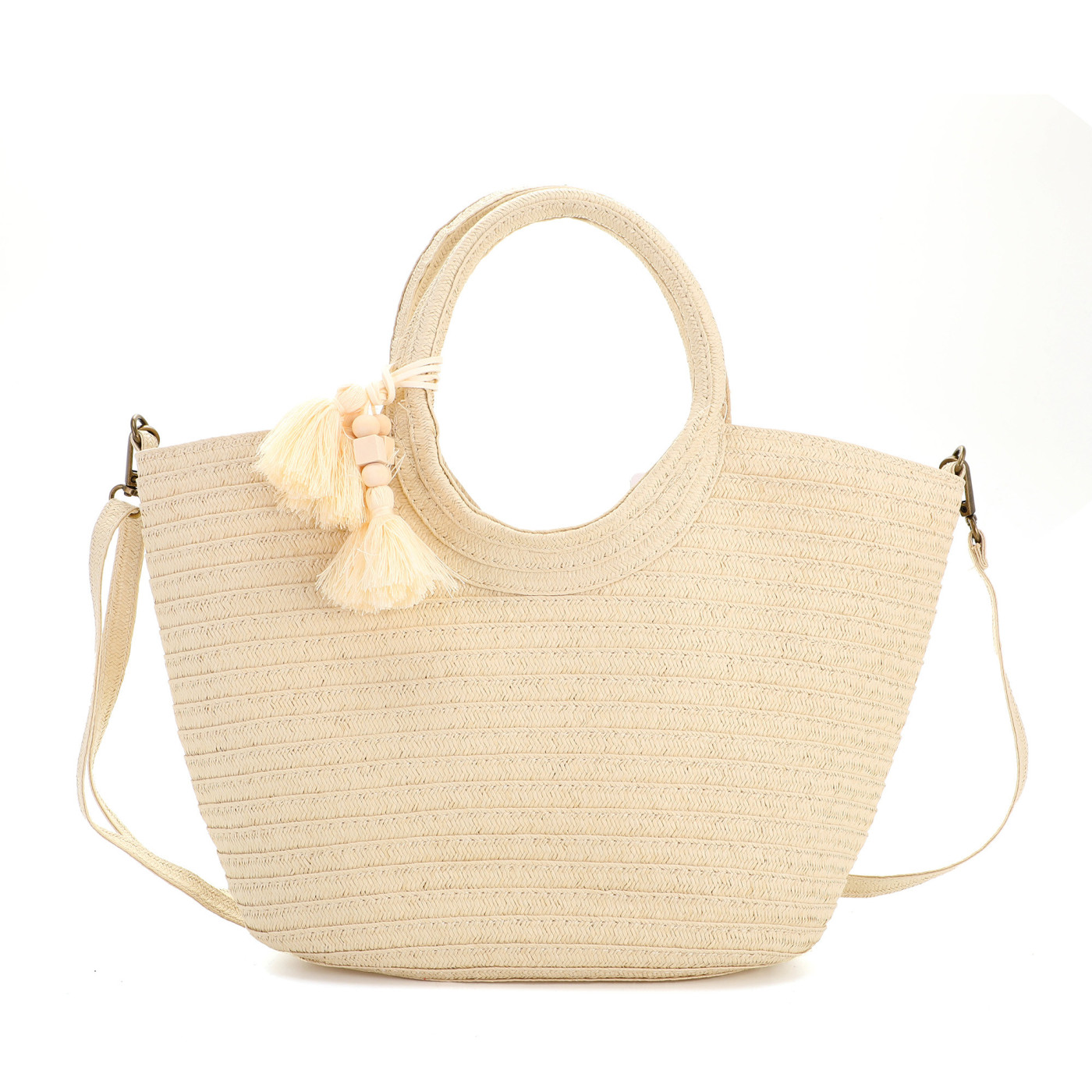 Borsa Shopper in paglia