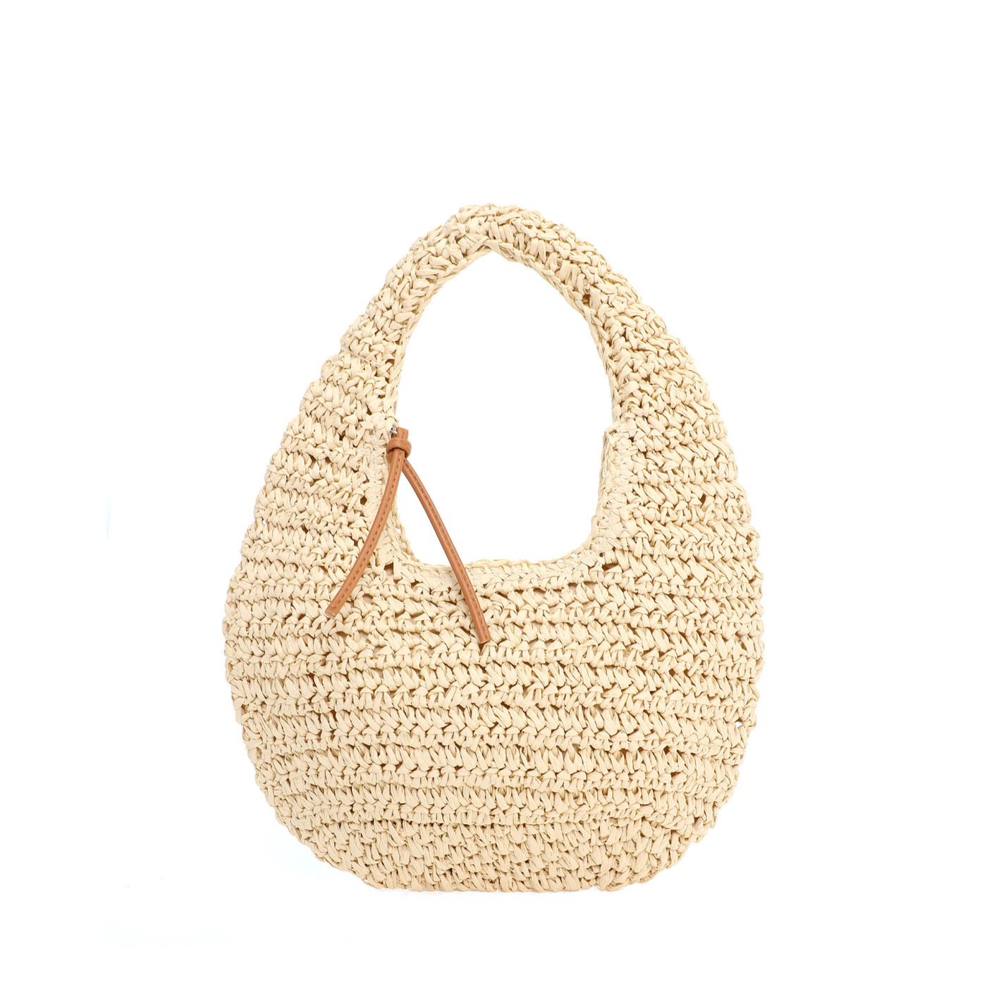 Sac à épaule en raphia