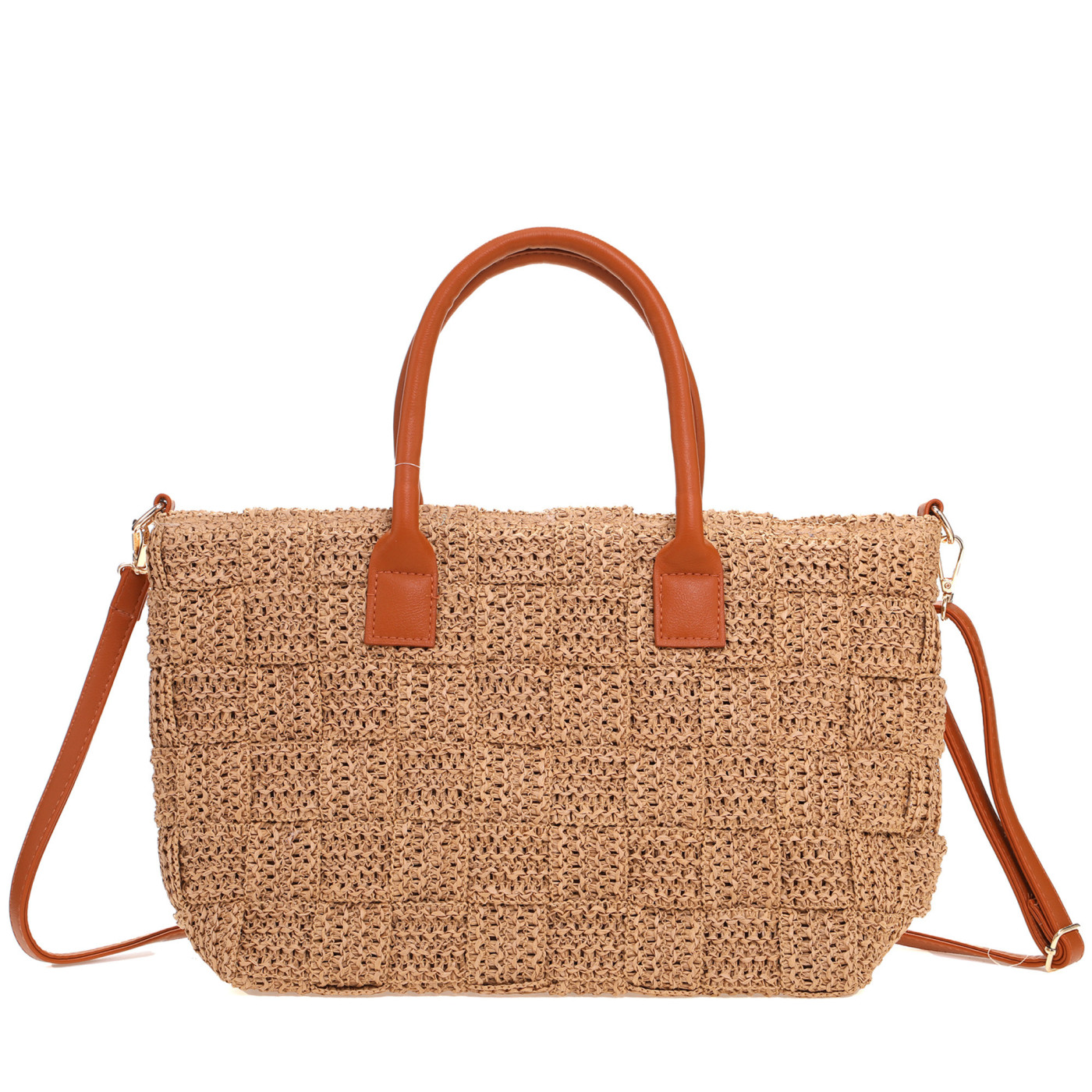 Bolso Shopper en rafia