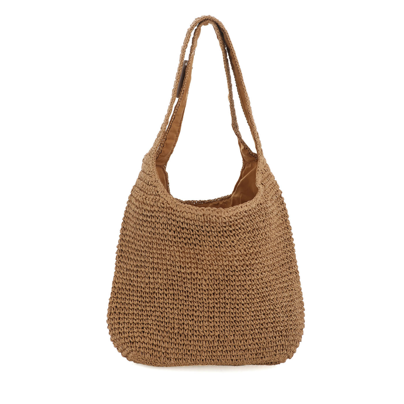Sac à épaule en raphia