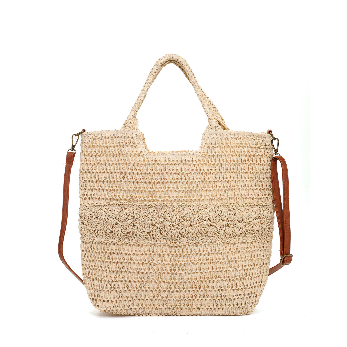 Bolso Shopper de paja