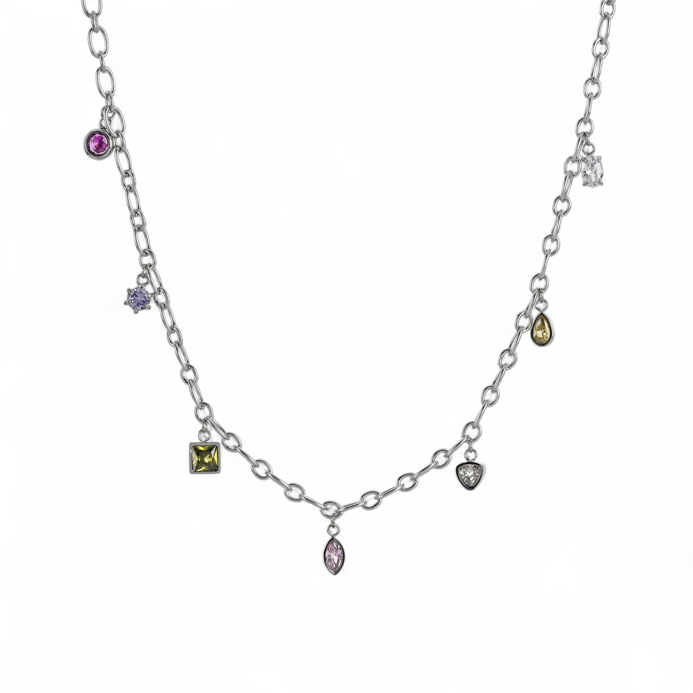 Collar Delicate con cristales naturales