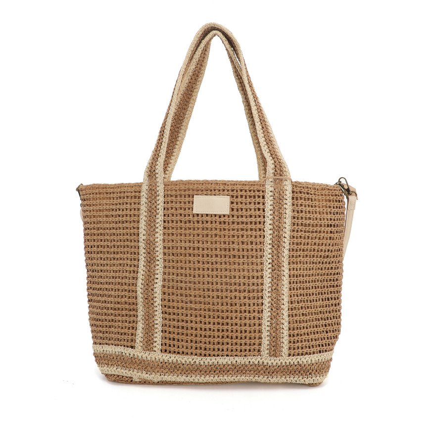 Bolso Shopper de paja