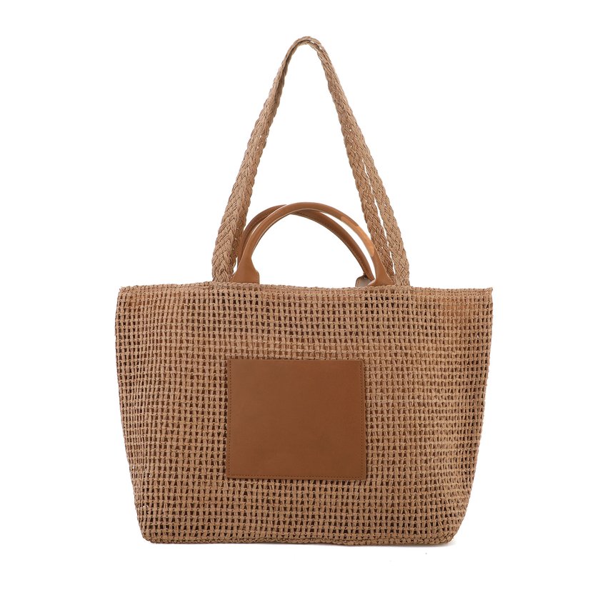 Bolso Shopper de paja