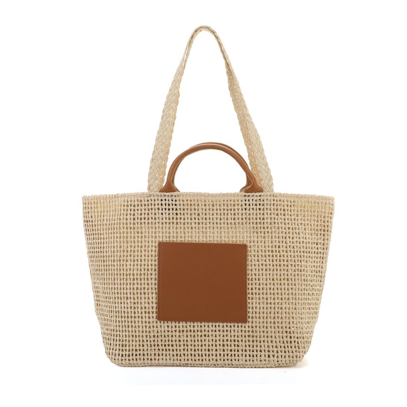 Borsa Shopper in paglia