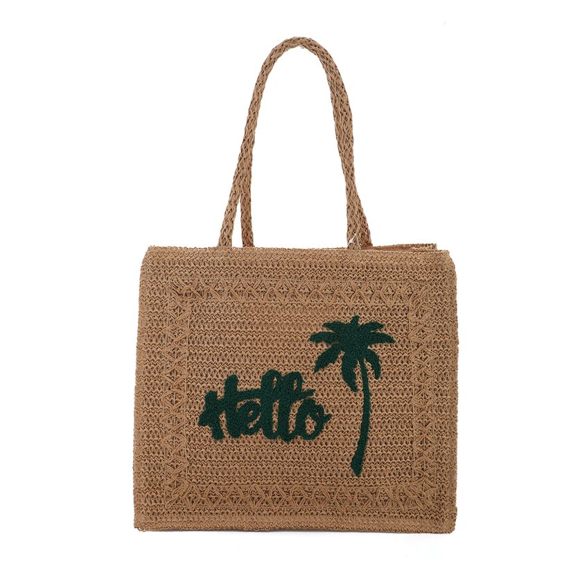 Bolso Shopper de paja