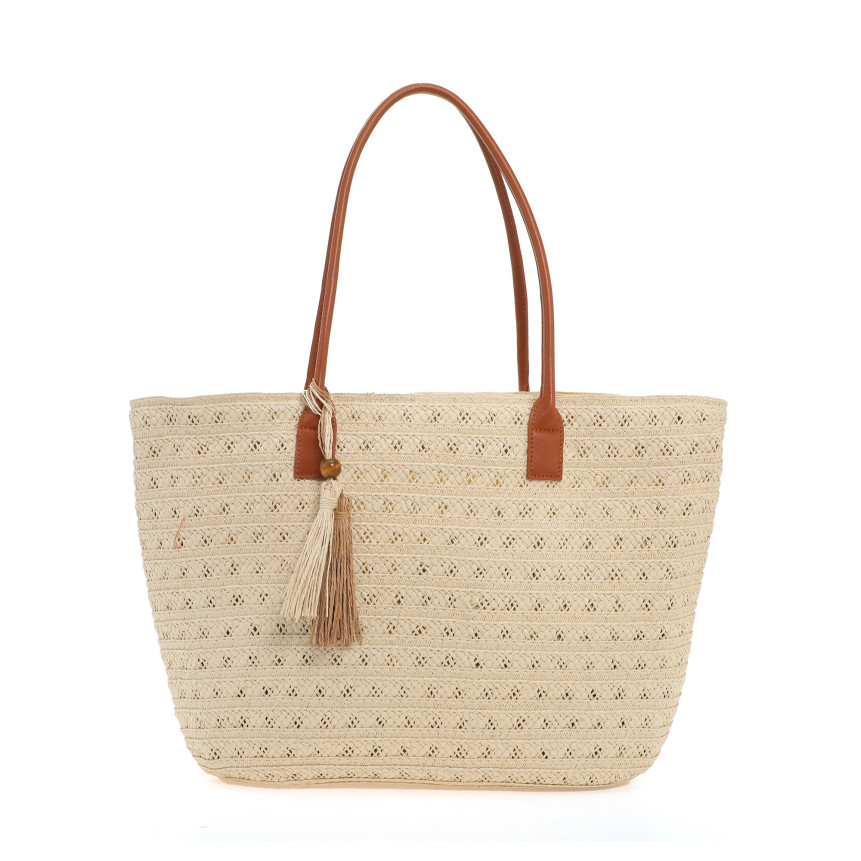 Bolso Shopper de paja