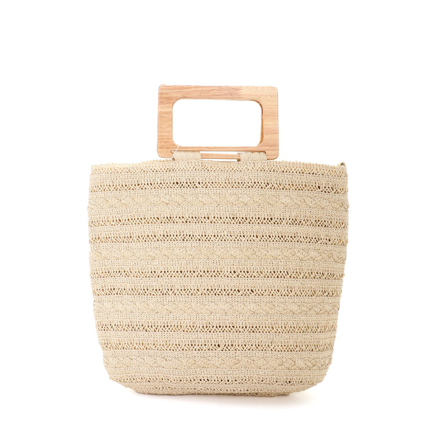 Bolso Shopper de paja