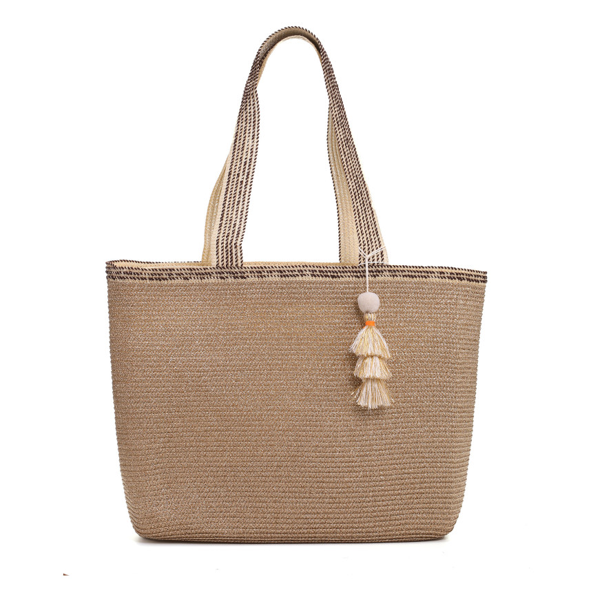 Borsa Shopper in paglia