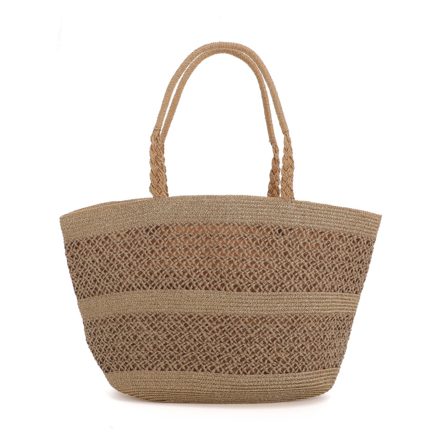 Borsa Shopper in paglia