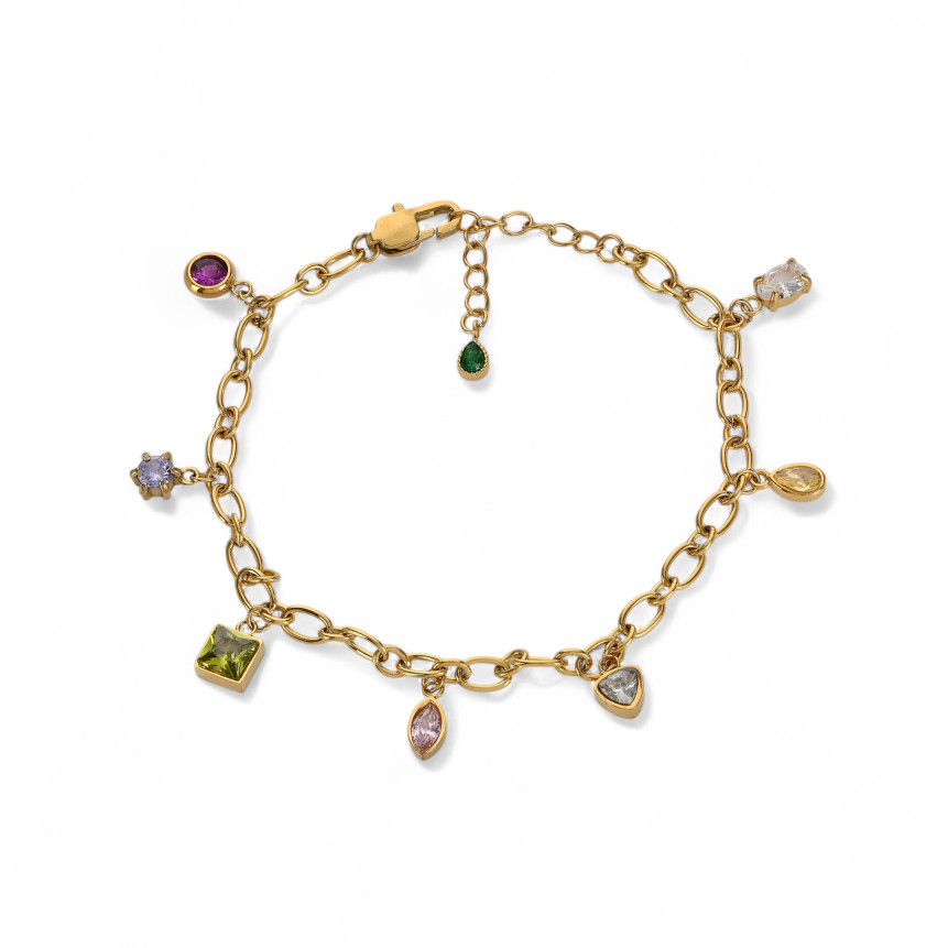 Bracciale Delicate con cristalli naturali