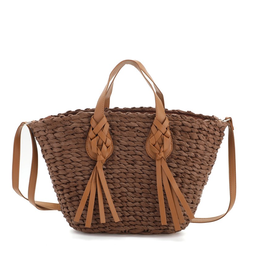 Sac à main en paille