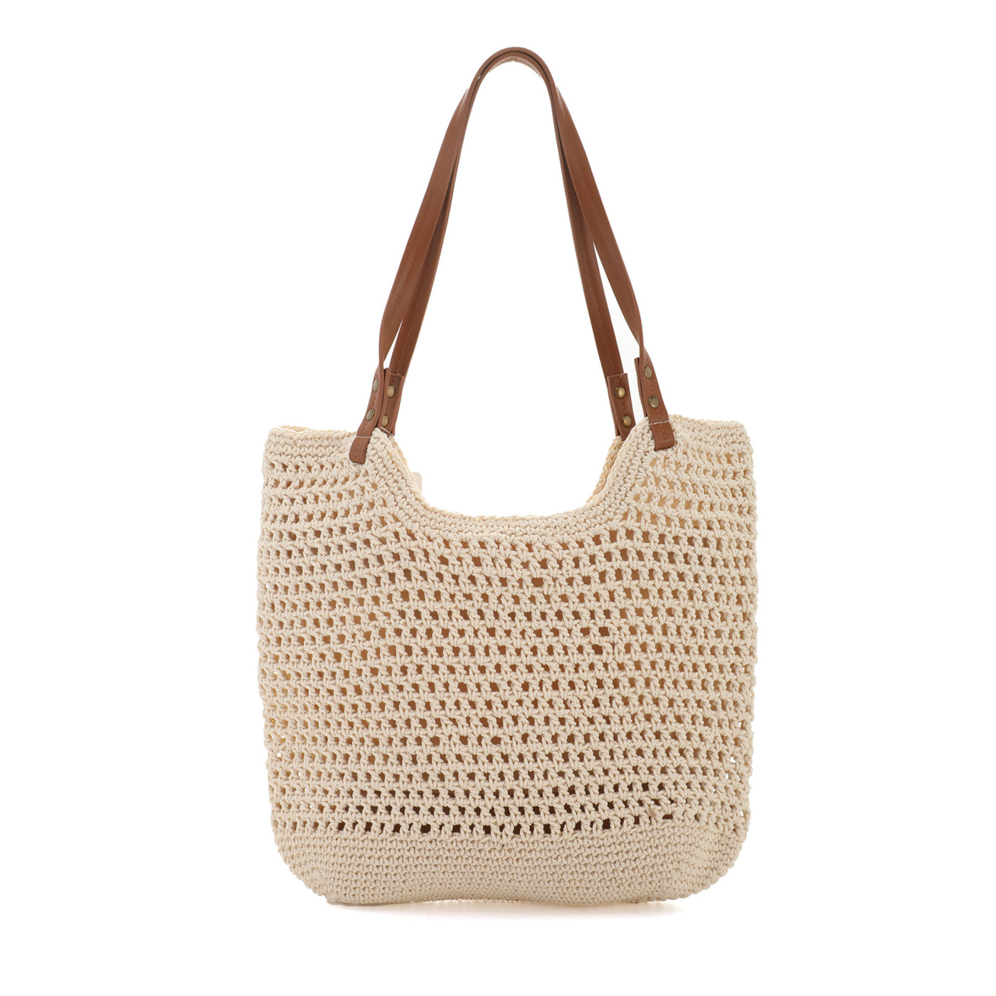 Straw shopper bag
