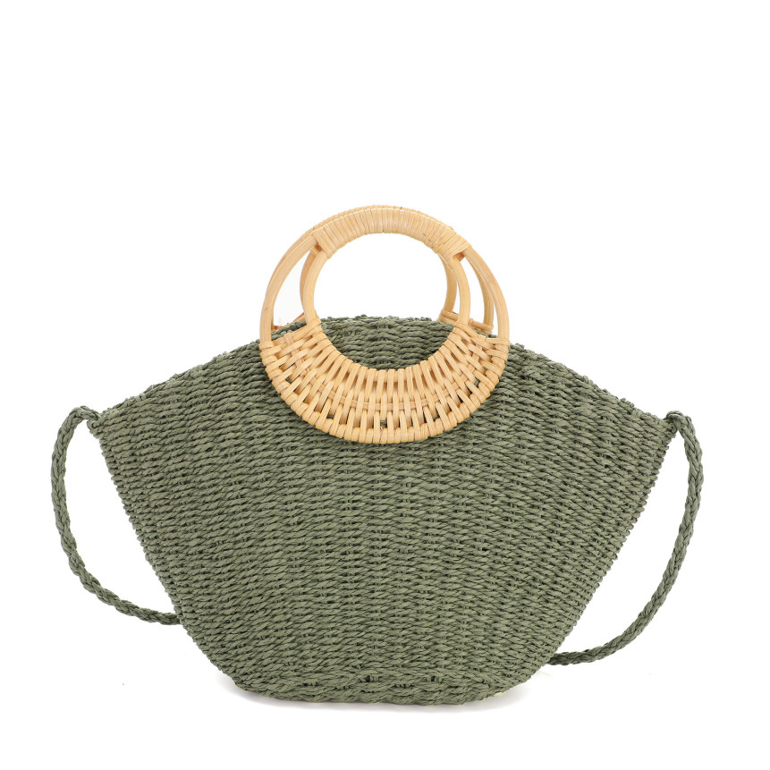 Sac à main en paille