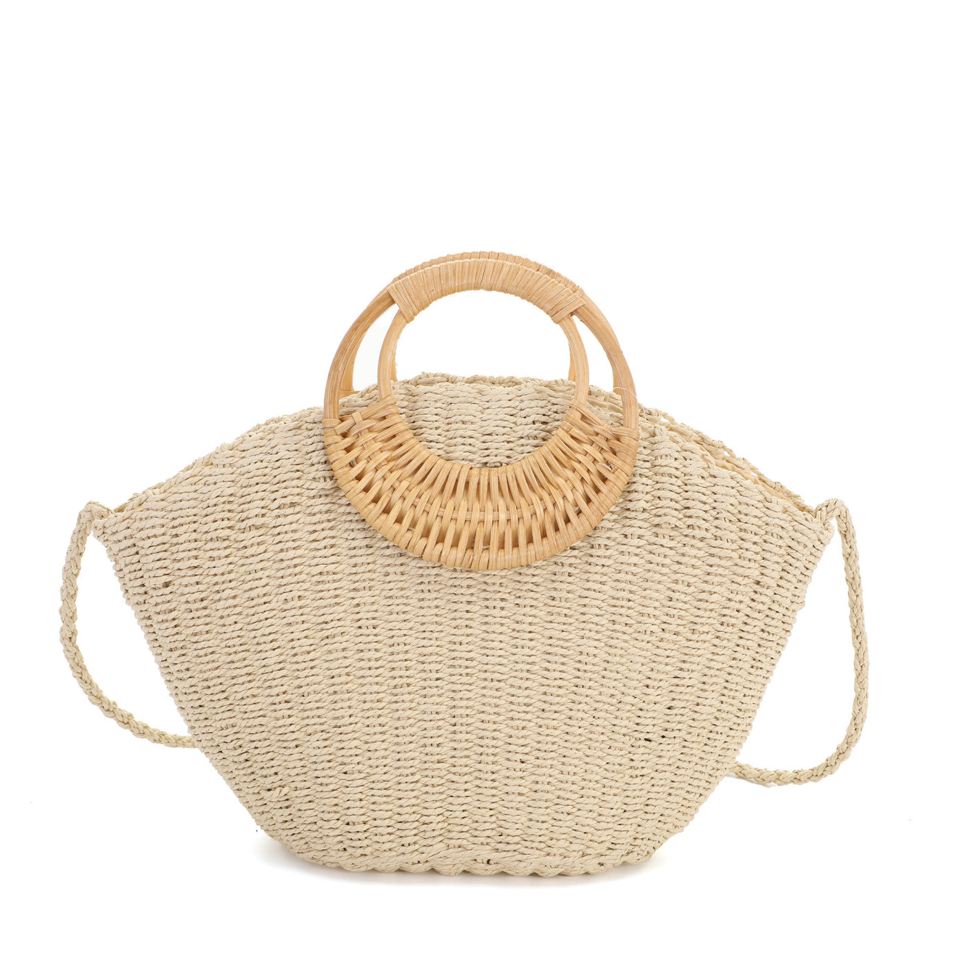 Sac à main en paille