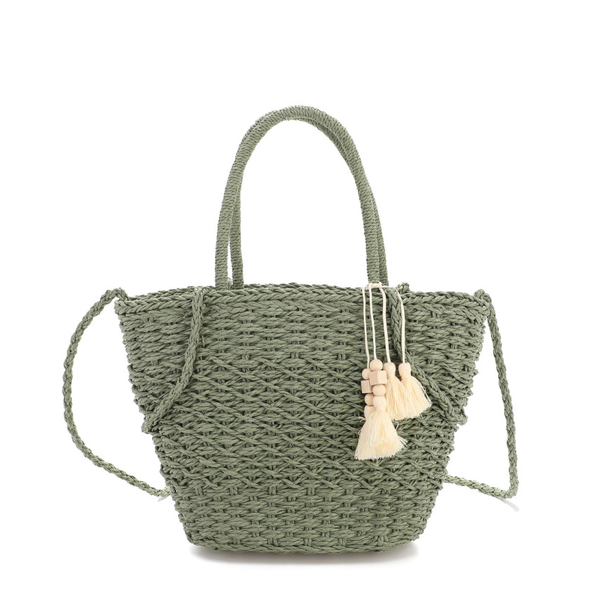 Sac à main en paille