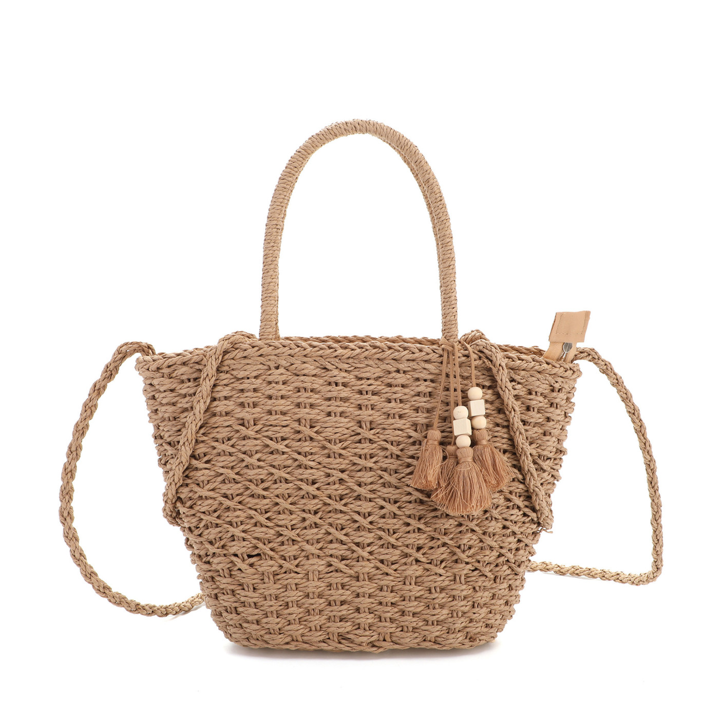 Straw handbag