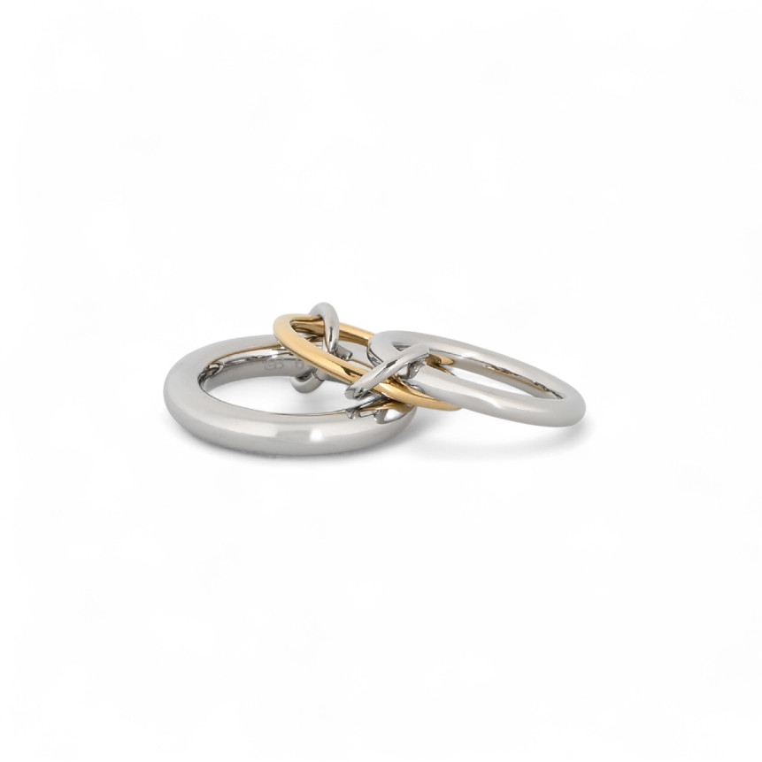 Anello Glamour tre cerchi