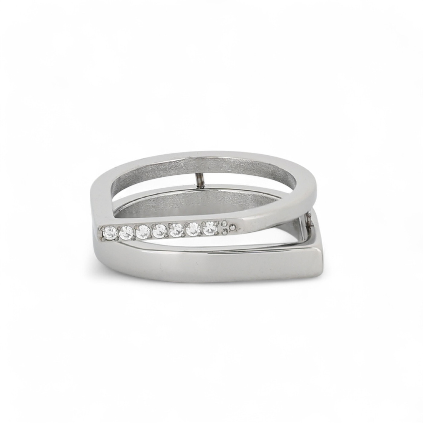 Aliança Delicate com zircônias