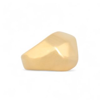 Bague en acier style basique