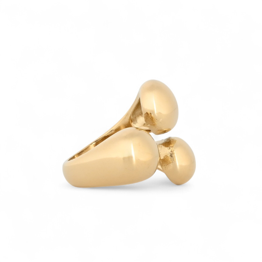 Bague basique en acier inoxydable
