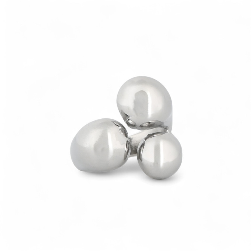 Bague basique en acier inoxydable